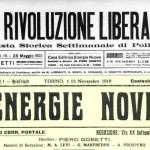La Rivolutione Liberale - Energie Nove - mit freundl. Genehmigung: Centro Studi Piero Gobetti