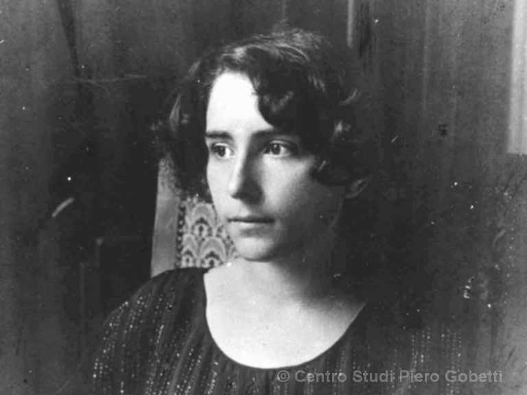 Ada Gobetti an ihrem Hochzeitstag, 11. Januar 1923 - mit freundlicher Genehmigung: © Centro Studi Piero Gobetti
