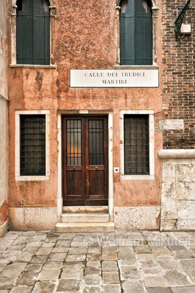 Venedig - Calle dei Tredici Martiri - Foto: © Wolfram Mikuteit
