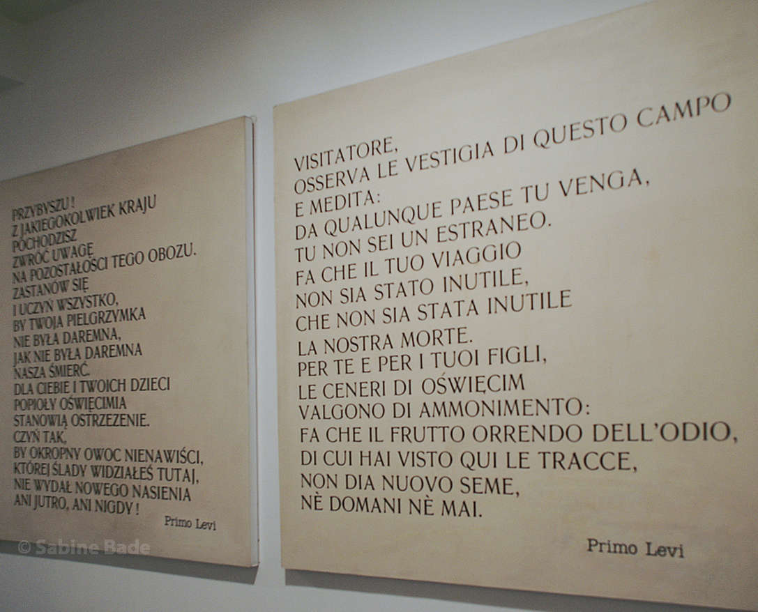 il Memoriale italiano di Auschwitz - die italienische Auschwitz-Gedenkstätte, jetzt in Florenz - Foto: © Sabine Bade