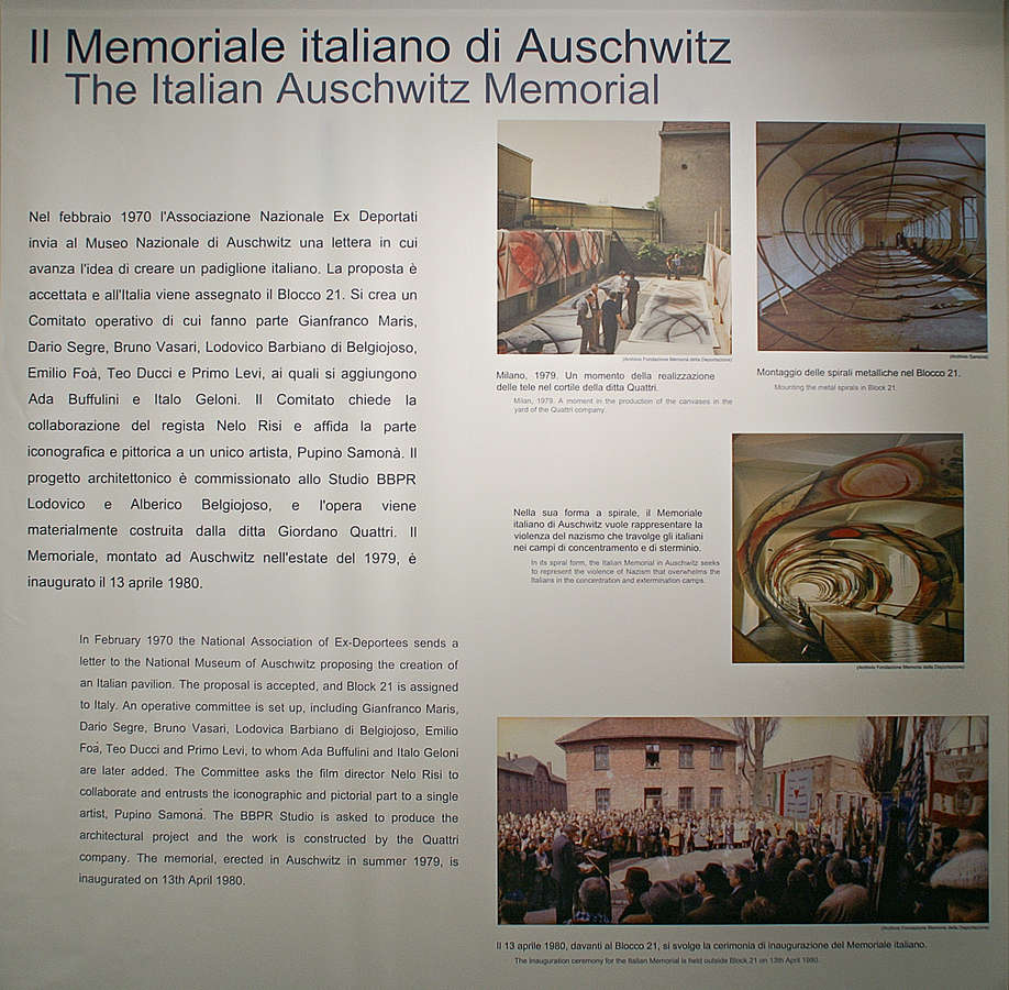il Memoriale italiano di Auschwitz - Foto: © Sabine Bade